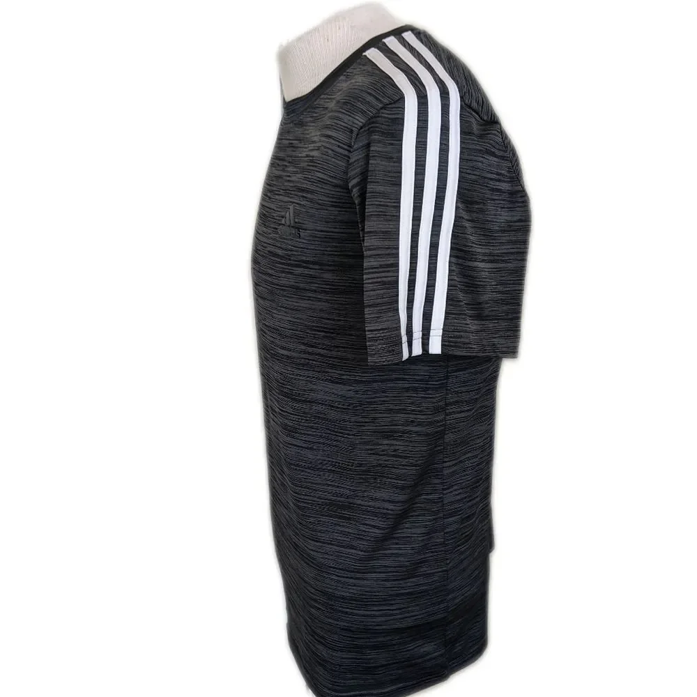 5/$55 Adidas Dri-Fit men's charcoal gray short sleeve tee t-shirt, no tags, M
